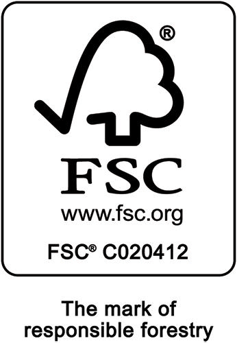 Secolor Folder with Metal Slide Fastener, A4, 100% Recycled Cardboard, FSC®