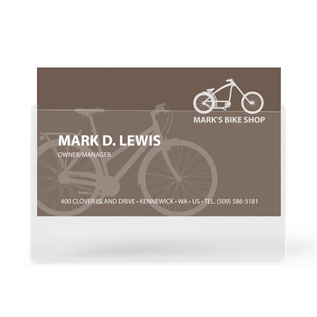 Top-Loading Self-Adhesive Business Card Pockets