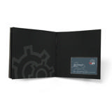 Top-Loading Self-Adhesive Business Card Pockets