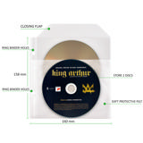 Blu-Ray Bundle, 50 Double Blu-Ray Sleeves with Felt, 2 Binders