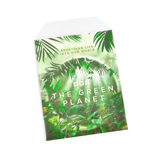 Biodegradable DVD Sleeve with Space for DVD Cover