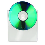 Self-adhesive CD Pocket with Finger Hole