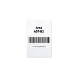 Magnetic Label Holder, 60 x 95 mm, Short Side Opening