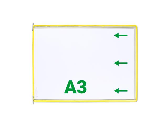 Tarifold Pivoting Pockets A3, Landscape, Right Side Loading