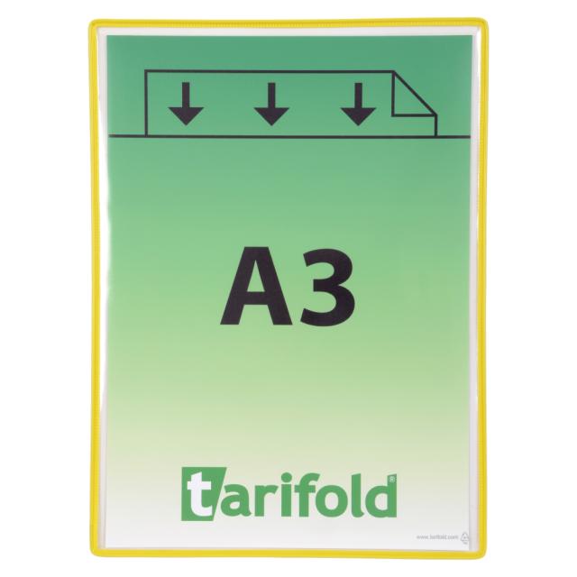 Tarifold Standard Pocket, without Pivots, A3, Portrait