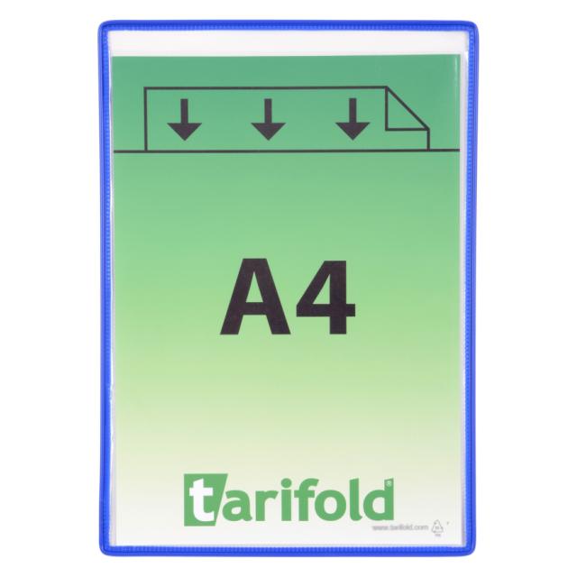 Tarifold Standard Pocket, without Pivots, A4, Portrait