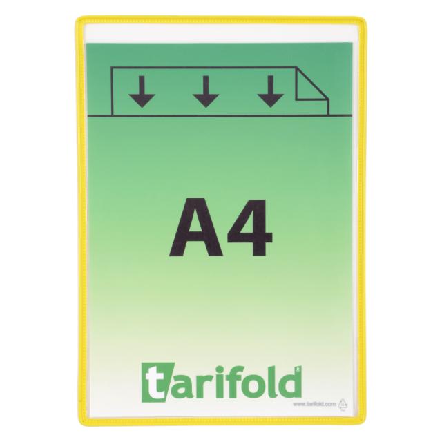 Tarifold Standard Pocket, without Pivots, A4, Portrait