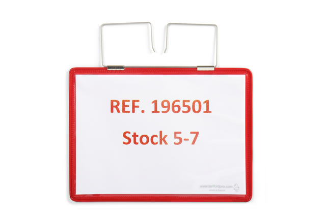 Hanging Reinforced Logistic ID Pocket, A5, Landscape, Side Loading