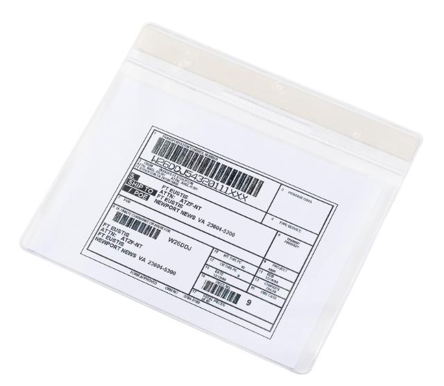 Self-adhesive Logistic ID Pocket, Permanent, A5, Landscape