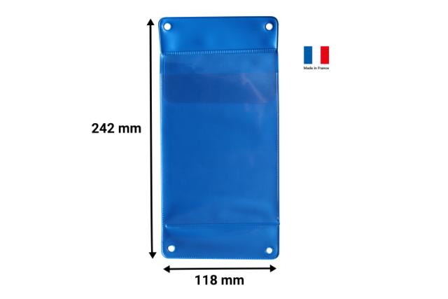 Hanging Logistic ID Pocket with Flap, A6