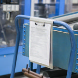 Hanging Clipboard, Aluminium, A4, Portrait