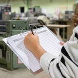 2-ring Display Binder, with Magnetic Attachment, Aluminium, A4, Landscape