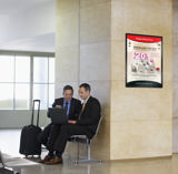 Magneto Self-adhesive Frame Display Pocket, Large Format, Repositionable, A1