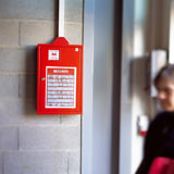 Magnetic signage pocket, long side opening, A4