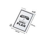 Kang Easy Load Self-adhesive Signage Pocket, Repositionable, A4 