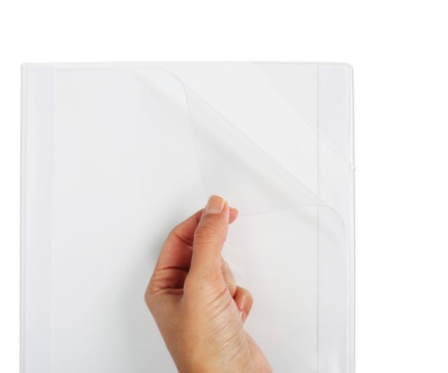 Kang Easy Load Self-adhesive Signage Pocket, Repositionable, A4