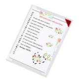 Kang Easy Clic Self-adhesive Signage Pocket, Repositionable, A5