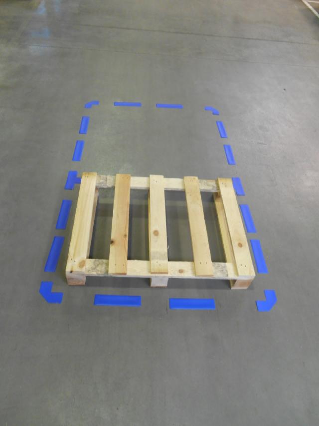 Adhesive Floor Marking Symbol, Stripe