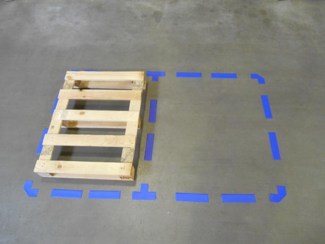 Adhesive Floor Marking Symbol, Stripe