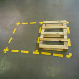 Self-adhesive Floor Marking Symbol, Stripe