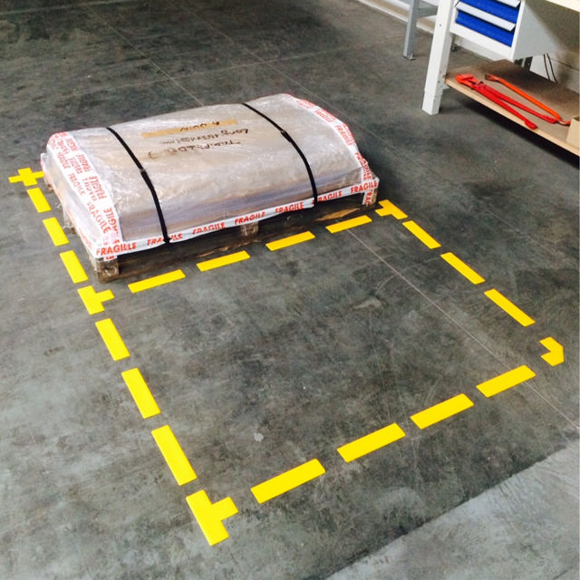 Self-adhesive Floor Marking Symbol, Stripe