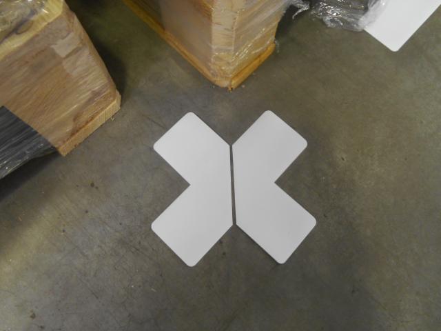 Adhesive Floor Marking Symbol, L Shape