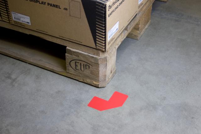 Adhesive Floor Marking Symbol, L Shape