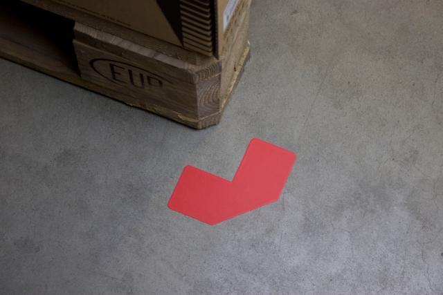 Adhesive Floor Marking Symbol, L Shape