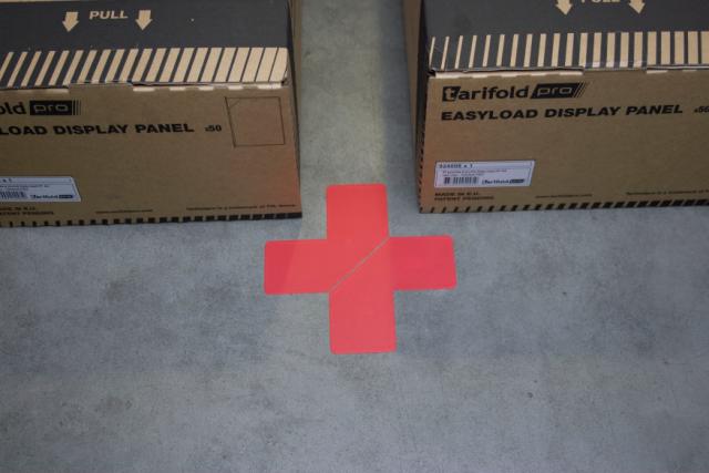 Adhesive Floor Marking Symbol, L Shape