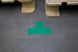 Adhesive Floor Marking Symbol, T Shape