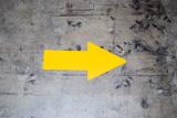 Adhesive Floor Marking Symbol, Arrow