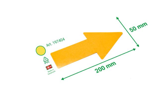 Adhesive Floor Marking Symbol, Arrow