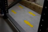 Adhesive Floor Marking Symbol, Footprint