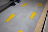 Adhesive Floor Marking Symbol, Footprint