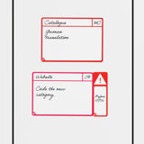 Magnetic Task Cards, M, 105 x 75 mm