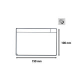 Magnetic Task Card Kit for Kanban Board, 3 Columns, S Cards