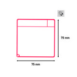 Magnetic Task Card Kit for Scrum Board, 6 Columns, S Cards