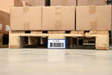 Pallet Foot Logistic ID Sleeve, center block