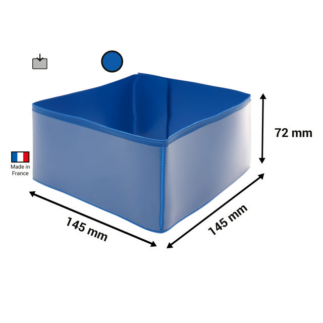 Pallet Foot Logistic ID Sleeve, center block