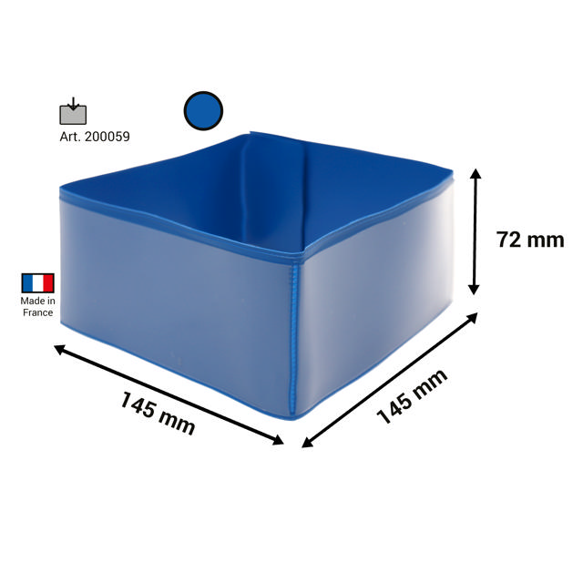 Pallet Foot Logistic ID Sleeve, center block