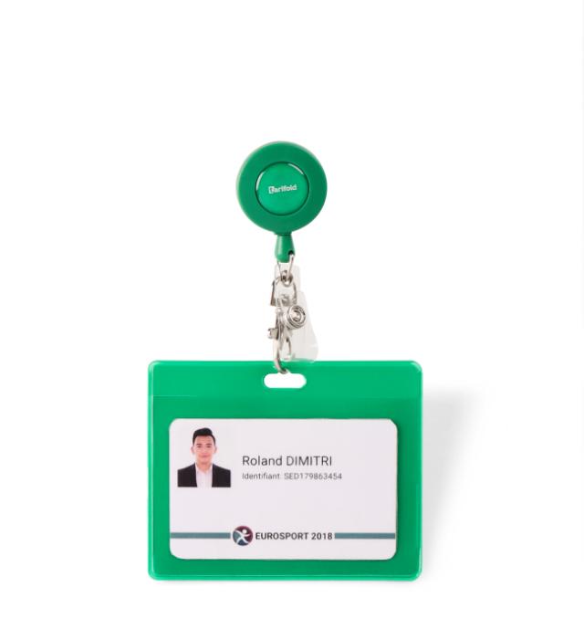 Badge Holder, Horizontal