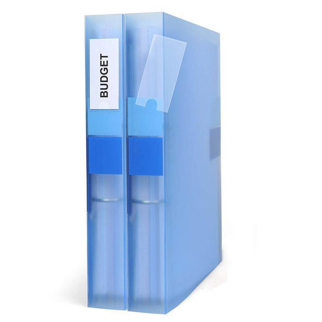 Self-adhesive Label Holders, 1-3/8'' x 3''