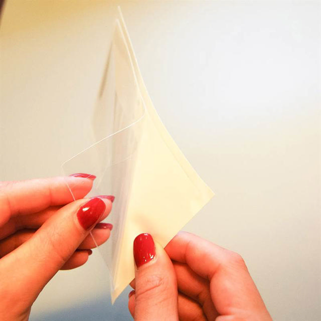 Self-adhesive Poly Pocket, Top Opening, 5'' x 8'' 