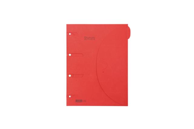 Smartfolder Perforated Folder with Tab, Statutes, A4