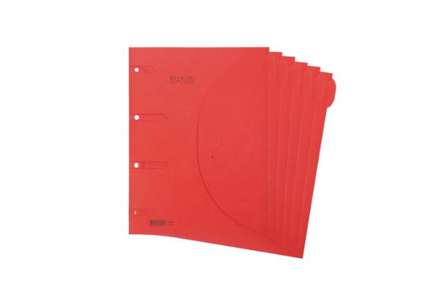 Smartfolder Perforated Folder with Tab, Statutes, A4