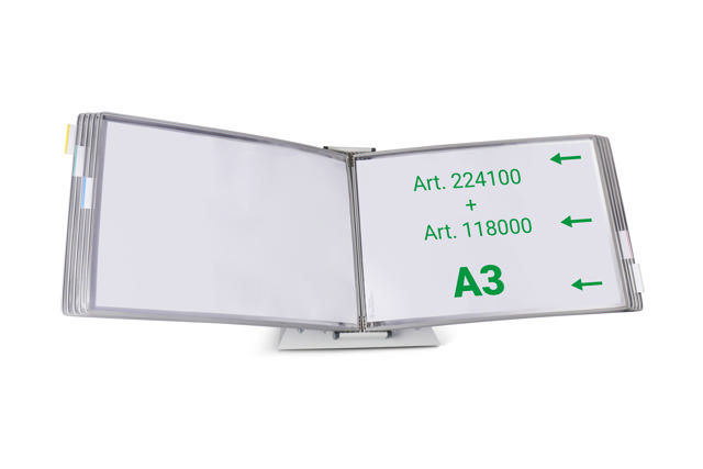 Tarifold Pivoting Pockets A3, Landscape, Right Side Loading