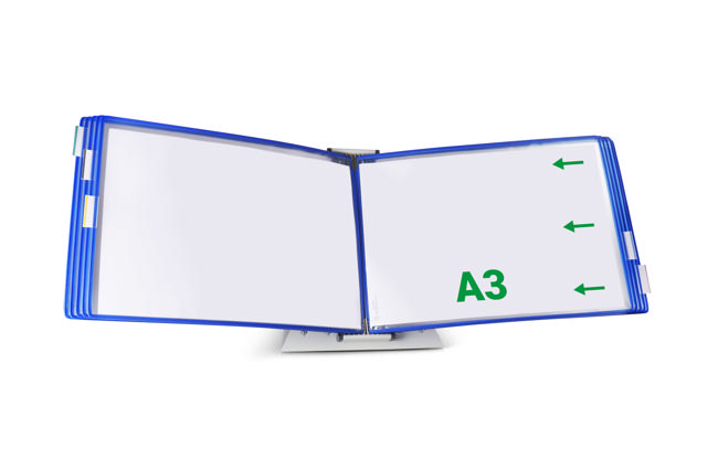 Tarifold Pivoting Pockets A3, Landscape, Right Side Loading