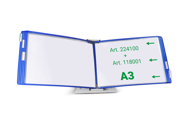 Tarifold Pivoting Pockets A3, Landscape, Right Side Loading