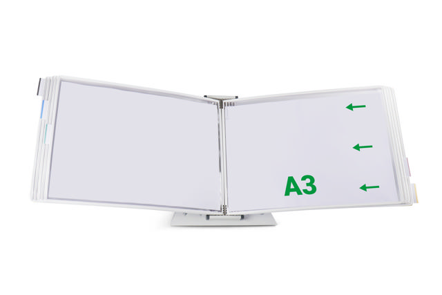 Tarifold Pivoting Pockets A3, Landscape, Right Side Loading