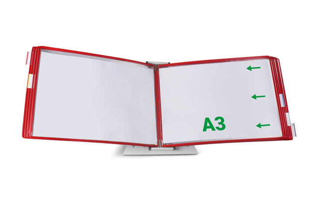 Tarifold Pivoting Pockets A3, Landscape, Right Side Loading